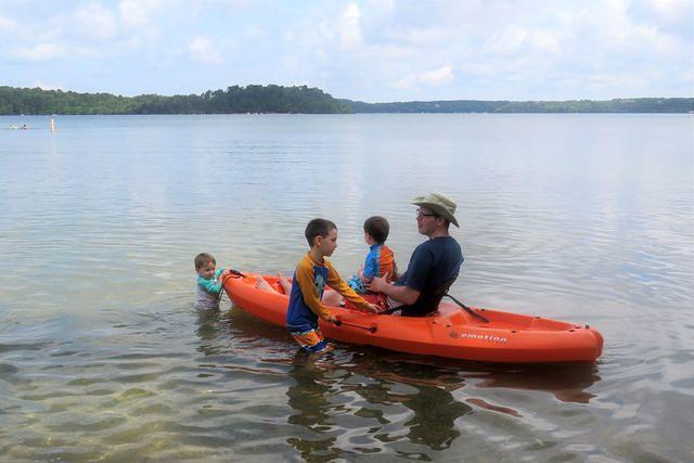 Taking Daddy and Isaac For a Ride