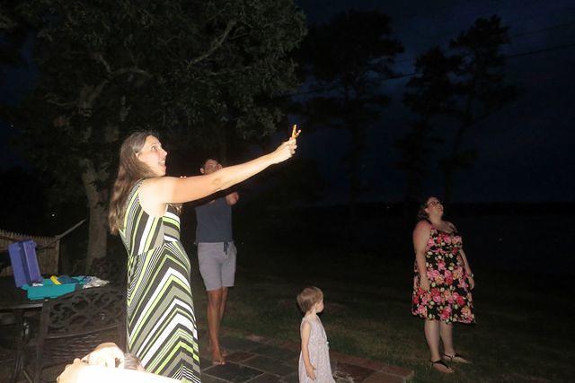 Beth Giving it a Shot