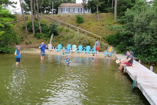 Looking Back From the End of the Dock