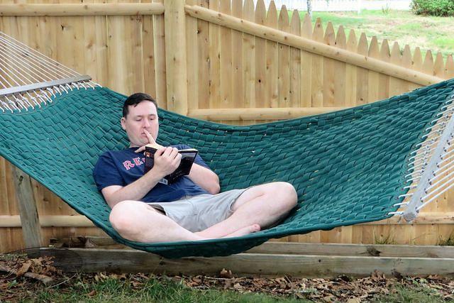 Contemplation in a Hammock