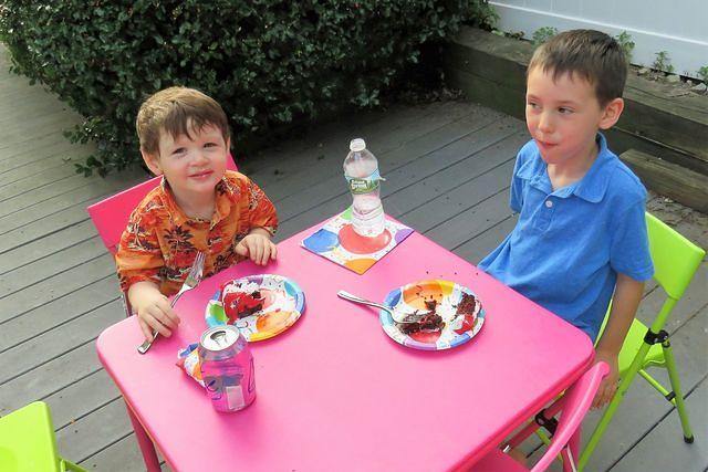 Happy Cake Eating Cousins