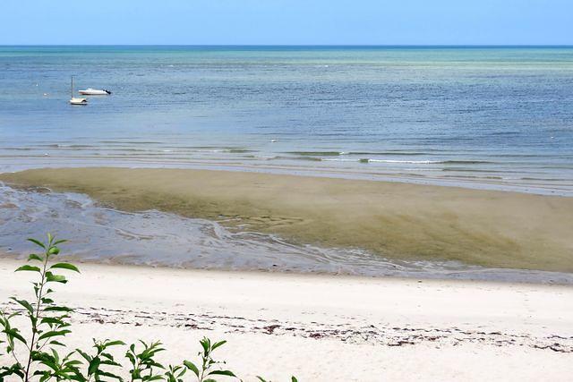 Beach Below the House