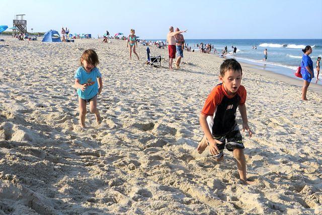 Chasing Bubba Down the Beach