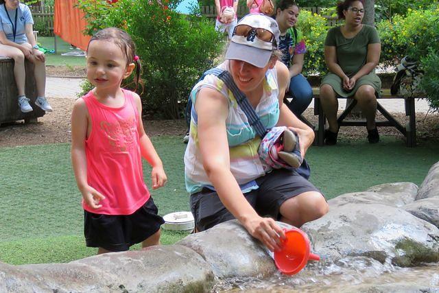 Water Play With Mommy