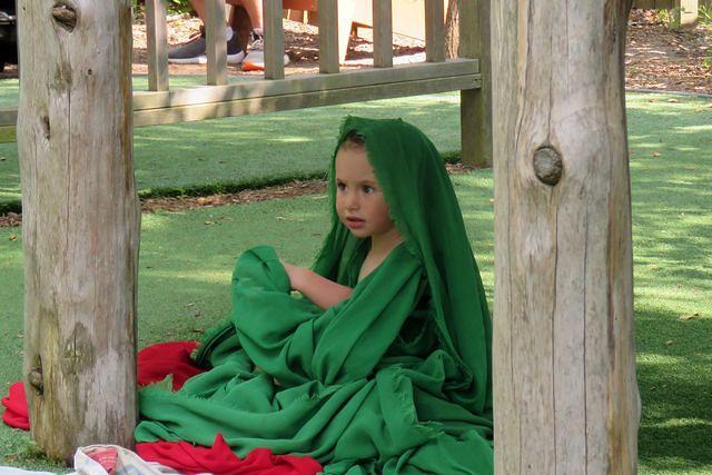 Wrapped in the Big Scarves