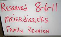 Meierdiercks Family Reunion 2011