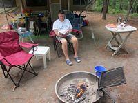 Dave reading a book!