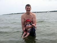 Grandpa and his crabby boy