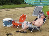 Sean Mullaney enjoying the good life