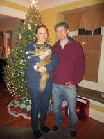 Meghan and Sean decked out