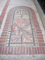 Mural commemorating Boston Public Latin School