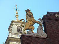 Old State House Spire and Lion