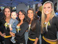 Thomas meets the Ice Girls