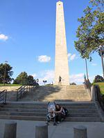 Thomas and Beth at the Bunker Hill Monument