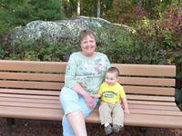 Brief break with Grandma