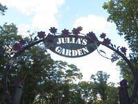 Julia's Garden in WWI Memorial Park