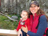 Thomas and Beth by the bald eagles