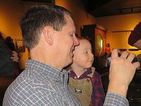 Reviewing Video with Grandpa