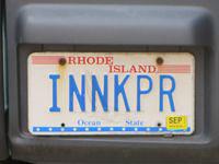 Our hosts' license plate