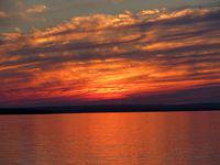 Sun is gone but reflections continue