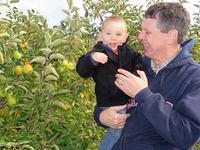 Sharing his expertise with Grandpa