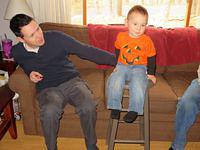 Perched for some football