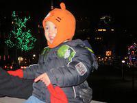 Checking out all the lights