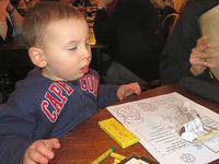 Poor little trooper still fighting his cold