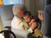 Quick Grandma-the-Great snuggle