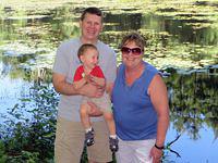 Grandpa and Grandma with Thomas