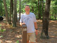 Dave saying good-bye to our site