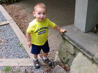 Checking out the pavilion 1