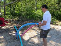 No fair, Grandpa has two noodles