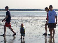 Heading back to shore