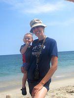 This beach stuff is okay!