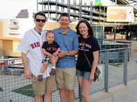 Gillette Stadium and "The Hall" in the background