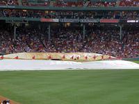 Ground crew getting field ready