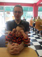 Tired Boys Waiting for Bagels