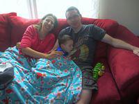 Family Football Viewing