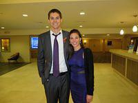 Darren and Jenna ready for the after party