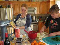 Chef Linda and her sous chef