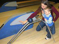 Bowling with Thomas is so much more fun