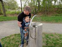 Checking out "Will He" with Uncle Sean