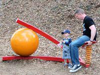 Sean rocking the "Wishbone" seat