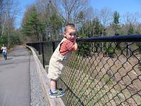 Hanging out on the bridge