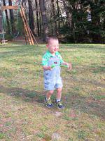 Bubble popped on his face