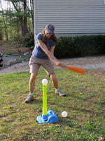 Beth showing her skills