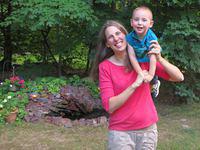 Mommy and Thomas horseplay