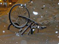 Another trapped bike