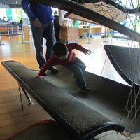 Entering the Climbing Structure